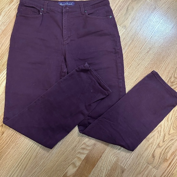 Dark Purple Pants - Picture 2 of 3